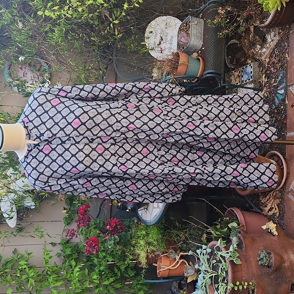 Figue Button Down Dress Size XS